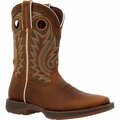 Durango Rebel by Dark Chestnut Western Boot, SADDLE BROWN, M, Size 9.5 DDB0377